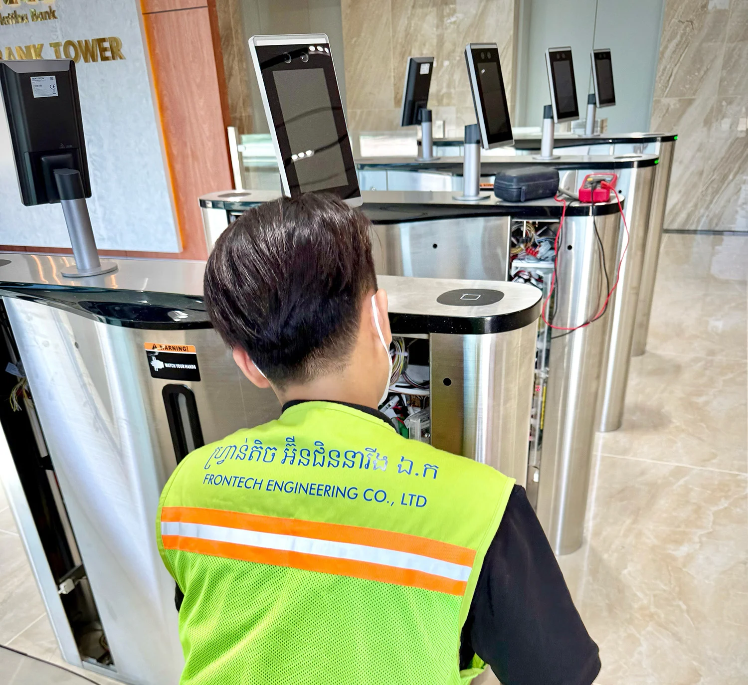 Access Control System - Professional installation and maintenance services in Cambodia